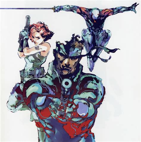 yoji shinkawa Metal Gear art